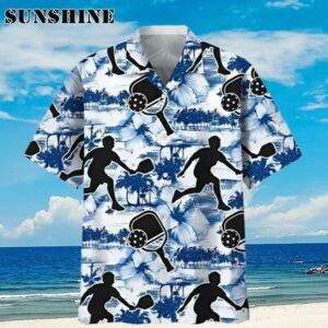 Men's Pickleball Print Resort Shirt Aloha Shirt Aloha Shirt