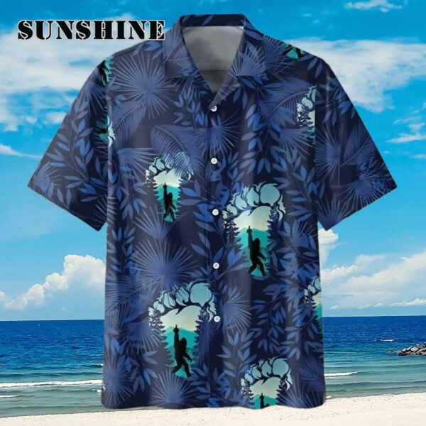 Mens Bigfoot Hawaiian Shirts Aloha Shirt Aloha Shirt