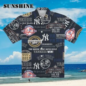 Mens MLB New York Yankees Hawaiian Shirt Aloha Shirt Aloha Shirt