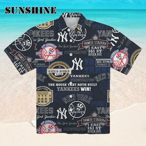 Mens MLB New York Yankees Hawaiian Shirt Hawaaian Shirt Hawaaian Shirt