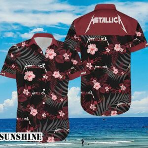 Metallica Hawaii Shirt Button Down Hawaiian Shirt Aloha Shirt Aloha Shirt