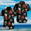 Metallica Skull And Flowers Hawaiian Shirt Aloha Shirt Aloha Shirt