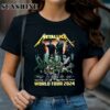 Metallica World Tour 2024 T shirt Metallica Band Gifts 1 TShirt
