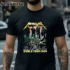 Metallica World Tour 2024 T shirt Metallica Band Gifts 2 Shirt