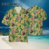 Miller High Life Funny Hawaiian Shirt Tropical Flower Pattern Gift For Beer Lovers Hawaiian Hawaiian