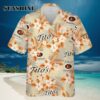 Miller Lite Hawaiian Palm Leaves Pattern Shirt Hawaiian Hawaiian