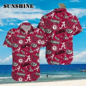 NCAA Alabama Crimson Tide Hawaiian Shirt Best Gift For College Football Fans Aloha Shirt Aloha Shirt