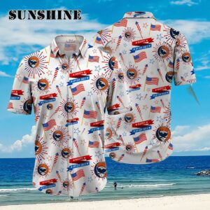 NFL Denver Broncos Grateful Dead Hawaiian Shirt Aloha Shirt Aloha Shirt