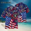 NFL Las Vegas Raiders America 4th Of July Independence Day 2024 Hawaiian Shirt Hawaiian Hawaiian