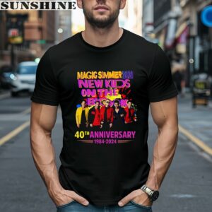 NKOTB Band Magic Summer New Kids On The Block Tour 2024 Shirt 1 men shirt