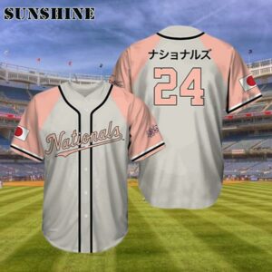 Nationals Japanese Heritage Day Baseball Jersey Giveaway 2024 3 9