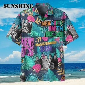 New Kids On The Block Band Summer Hawaiian Shirt Aloha Shirt Aloha Shirt