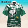 New York Jets Snoopy Hawaiian Shirt Summer 2024 Hawaaian Shirt Hawaaian Shirt