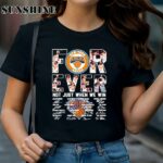 New York Knicks Forever Not Just When We Win Signatures Shirt 1 TShirt