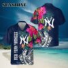 New York Yankees Flower Hawaiian Shirt Hawaiian Hawaiian