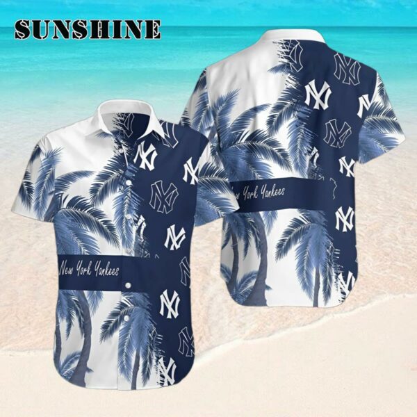 New York Yankees Full Printing Summer Short Sleeve Hawaiian Beach Shirt Hawaaian Shirt Hawaaian Shirt