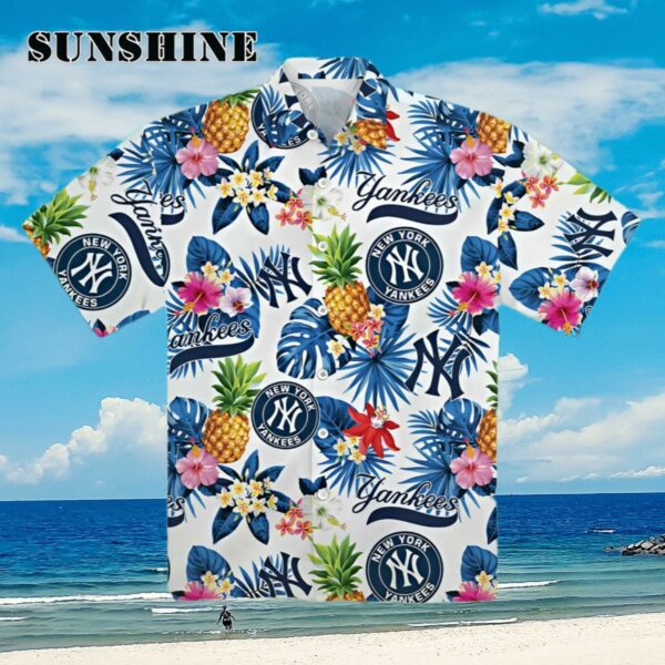 New York Yankees Pineapple Aloha Hawaiian Shirt Aloha Shirt Aloha Shirt 1