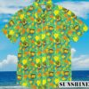 Nickelodeon Spongebob Squarepants Hawaiian Button Down Shirt Aloha Shirt Aloha Shirt