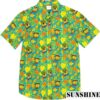 Nickelodeon Spongebob Squarepants Hawaiian Button Down Shirt Hawaaian Shirt Hawaaian Shirt