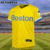 Nike Boston Red Sox City Connect Yellow Jersey 3 9