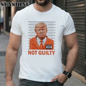 Not Guilty Orange Donald Trump Shirt Shirt Shirt