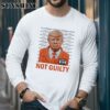 Not Guilty Orange Donald Trump Shirt y Long Sleeve