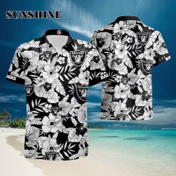 Oakland Raiders Aloha Shirt Summer Hawaiian Shirt Hawaiian Hawaiian