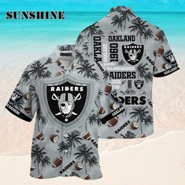 Oakland Raiders NFL Hawaiian Shirt For Summer Hawaaian Shirt Hawaaian Shirt