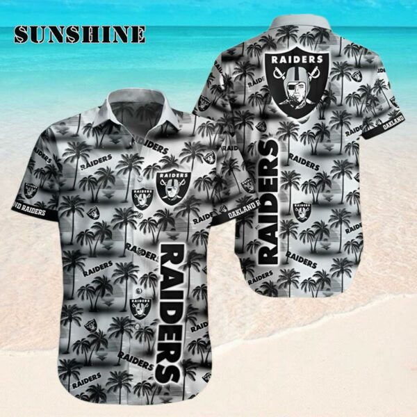 Oakland Raiders NFL Hawaiian Shirt Summer Gifts Hawaaian Shirt Hawaaian Shirt