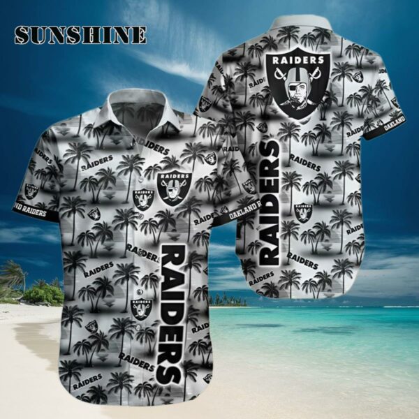 Oakland Raiders NFL Hawaiian Shirt Summer Gifts Hawaiian Hawaiian