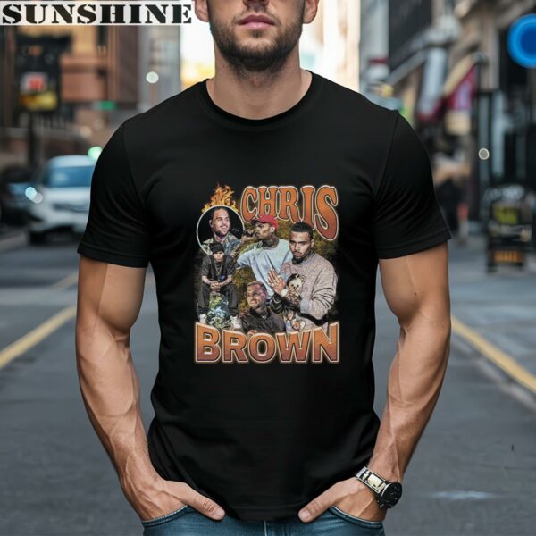Obsessed Boutique Chris Brown World Graphic Tee 1 men shirt