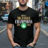 Official Black Boston Celtics 2024 NBA Finals Champions Fade Away Shirt 1 men shirt