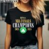 Official Black Boston Celtics 2024 NBA Finals Champions Fade Away Shirt 2 women shirt