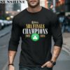 Official Black Boston Celtics 2024 NBA Finals Champions Fade Away Shirt 5 long sleeve shirt