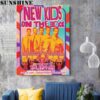 Official New Kids On The Block June 19 2024 Star Lake Burgettstown PA Poster Printed Aloha
