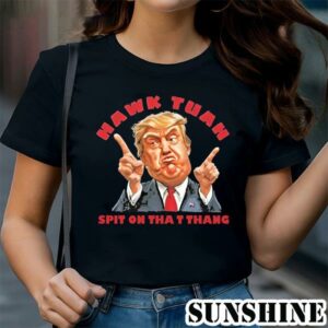 Official Trump Hawk Tuah Spit On That Thang 2024 Shirt 1 TShirt