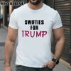 Official Wisconsin Right Now Swifties For Trump Shirt Shirt Shirt