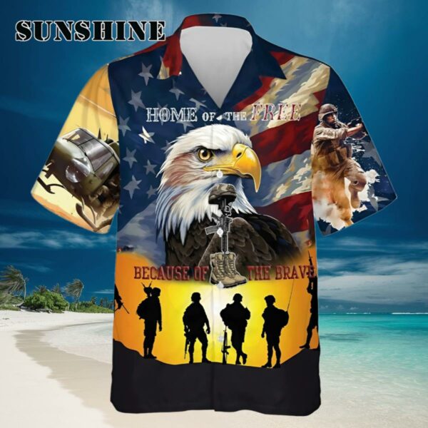 Patriotic Eagle Hawaiian Shirt for Men American Flag Button Down Mens Hawaiian Shirts Hawaiian Hawaiian