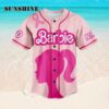 Personalize Barbie In October We Wear Pink Baseball Jersey Hawaaian Shirt Hawaaian Shirt