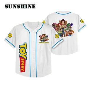 Personalize Toy Story Team Baseball Jersey Printed Thumb
