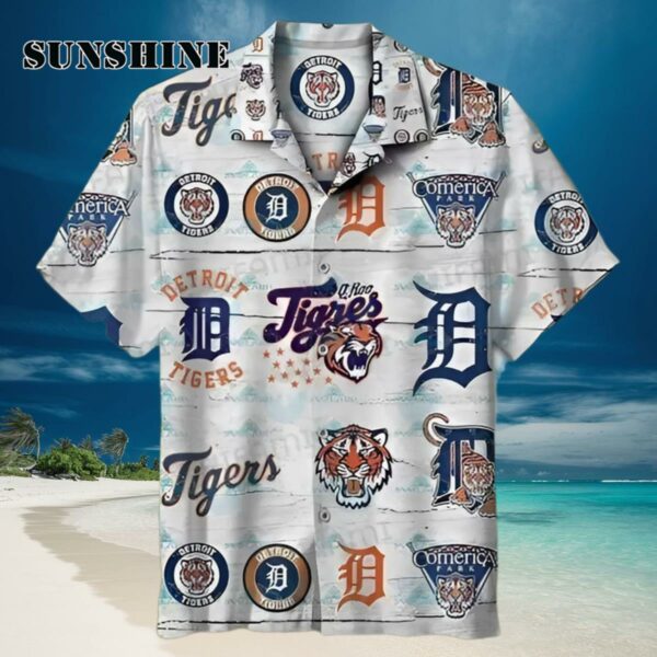 Personalized Detroit Team Tigers Hawaiian Shirt Logo History Detroit Hawaiian Hawaiian