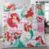 Personalized Disney Princess The Little Mermaid Ariel Blanket