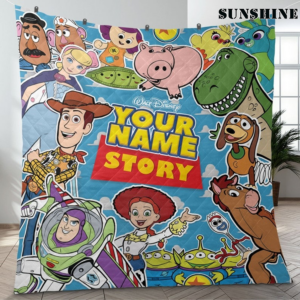 Personalized Disney Toy Story Blanket Toy Story Gift