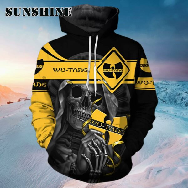 Personalized Music Skull Wu Tang Hoodie 3D Ugly Sweater