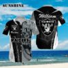 Personalized NFL Las Vegas Raiders Hawaiian Shirt Special Half Tone Mascot Aloha Shirt Aloha Shirt Aloha Shirt