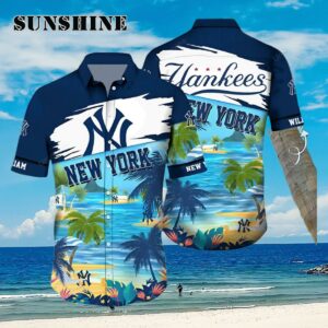 Personalized New York Yankee Sports Team Hawaiian Shirt Aloha Shirt Aloha Shirt 1