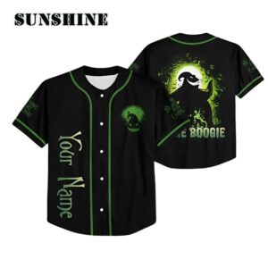Personalized Nightmare Before Christmas Oogie Boogie Baseball Jersey Printed Thumb