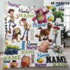 Personalized Toy Story Disney Blanket Toy Story Blanket