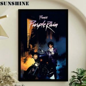 Prince Purple Rain Poster Home Decor Printed Aloha