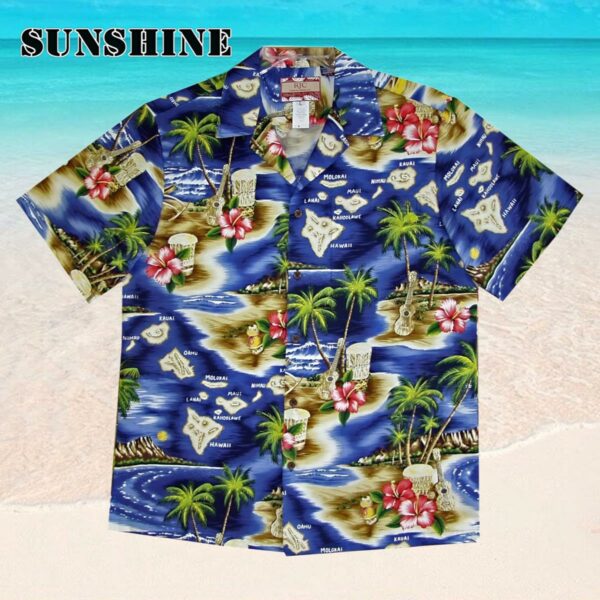 RJC Mens Hibiscus Hawaiian Islands Hawaiian Shirt Hawaaian Shirt Hawaaian Shirt